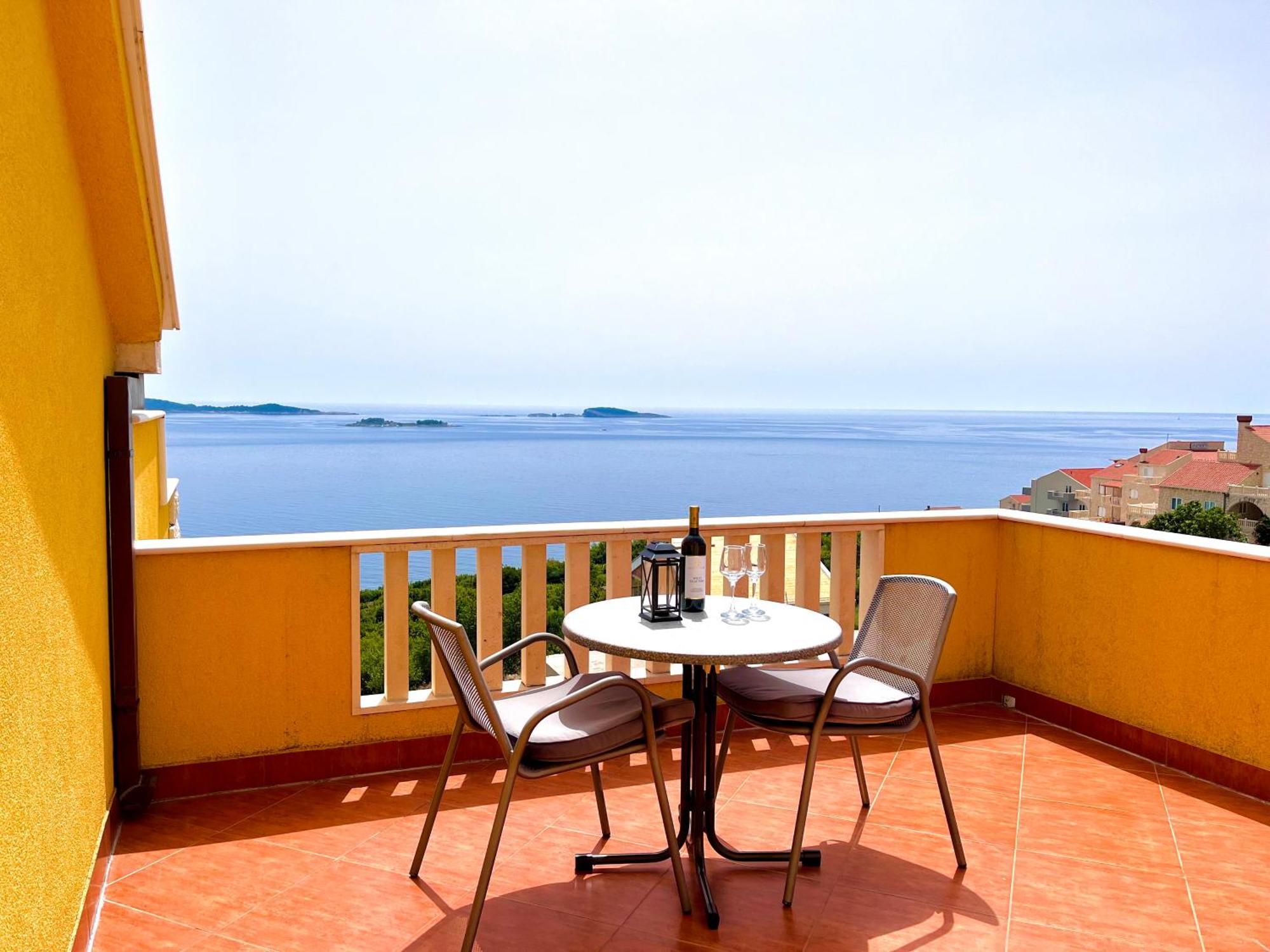 Villa Sunset Mlini Oda fotoğraf